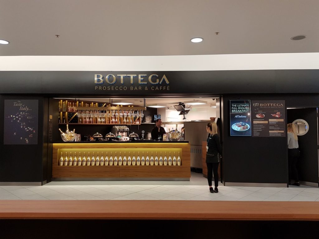 SSP launches Bottega Prosecco Bar at Birmingham Airport
