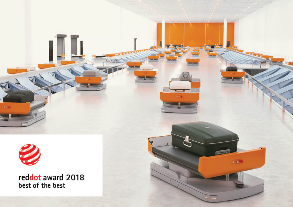 Vanderlande receives Red Dot design award for innovative baggage handling solution