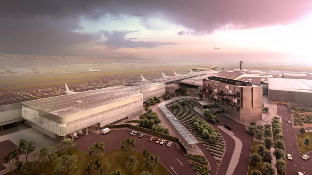 Terminal expansion gets underway at Adelaide Airport