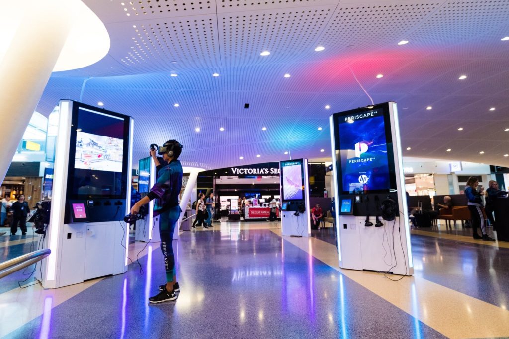 Pop-up VR experience center opened at JFK Airport T4