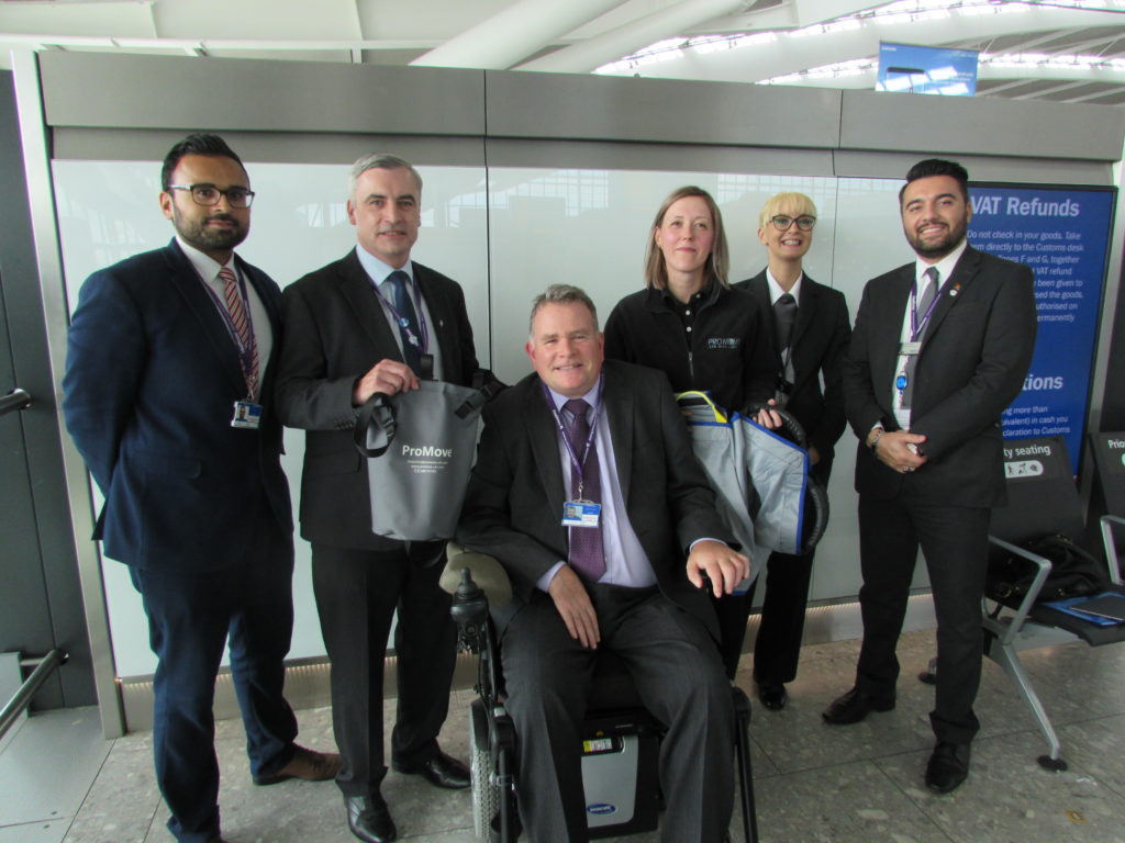 OmniServ recognized for deployment of ProMove Sling at Heathrow Airport