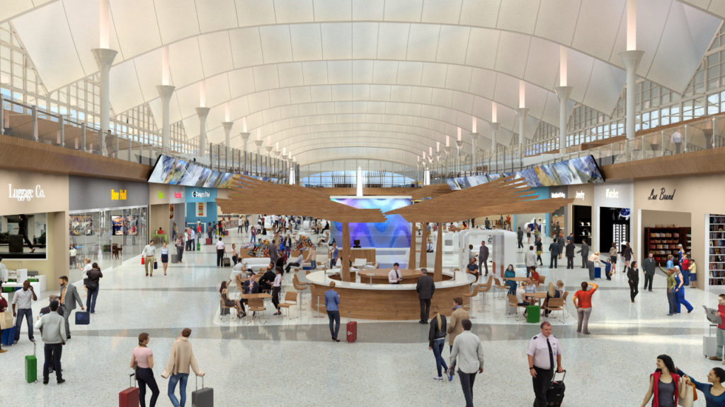 Great Hall renovation project gets underway at Denver International Airport