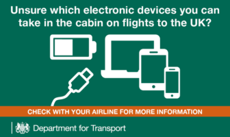 Flight restrictions on electronic devices lifted for UK