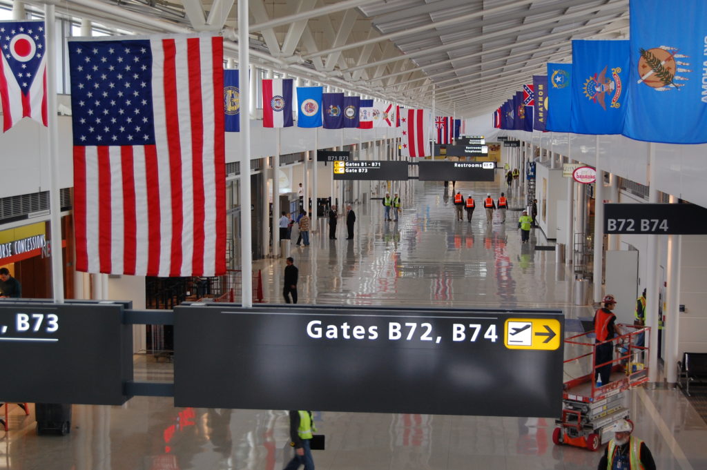 Washington Dulles Airport installs biometric exit technology