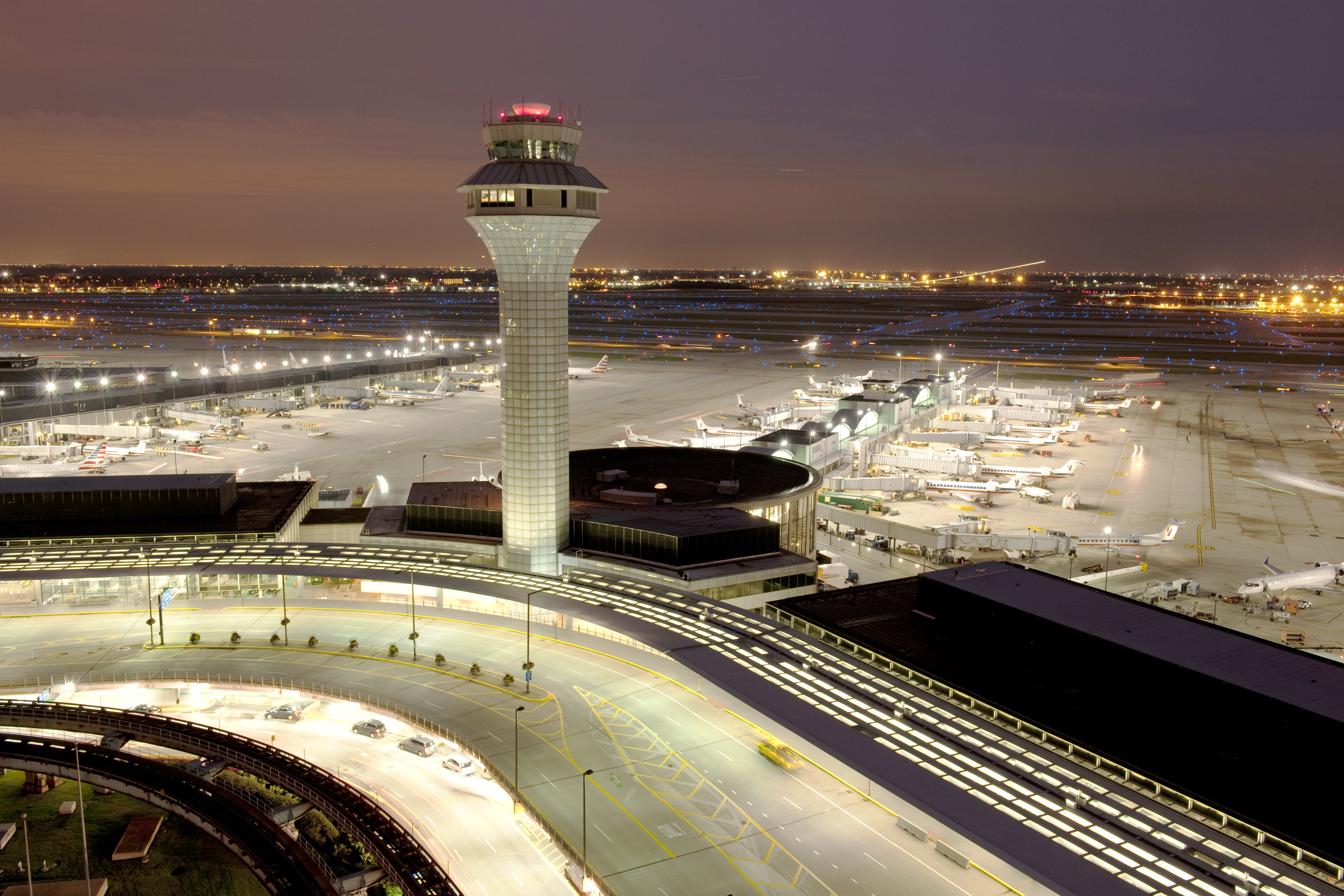 chicago mayor opens centralized ground transportation facility at o transportation to o hare airport