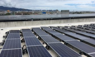HDOT installs 4,260 solar panels at Daniel K Inouye International