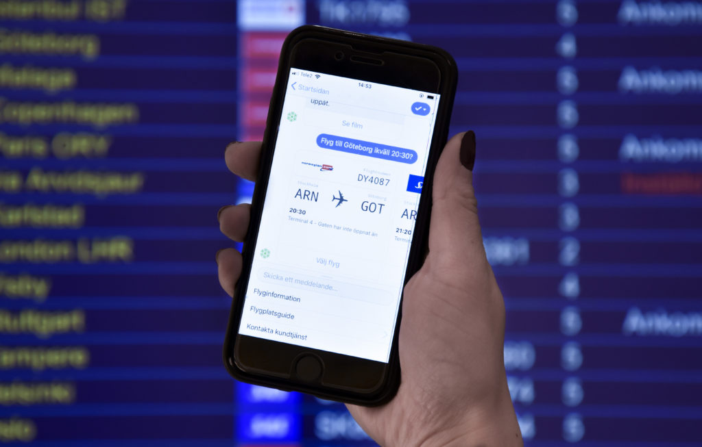 Swedavia launches AI-based chatbot to answer passenger queries