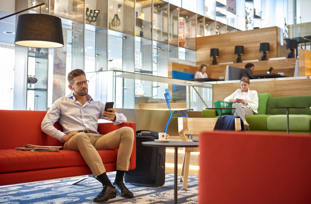 KLM completes first phase of its international Crown Lounge at Schiphol Airport