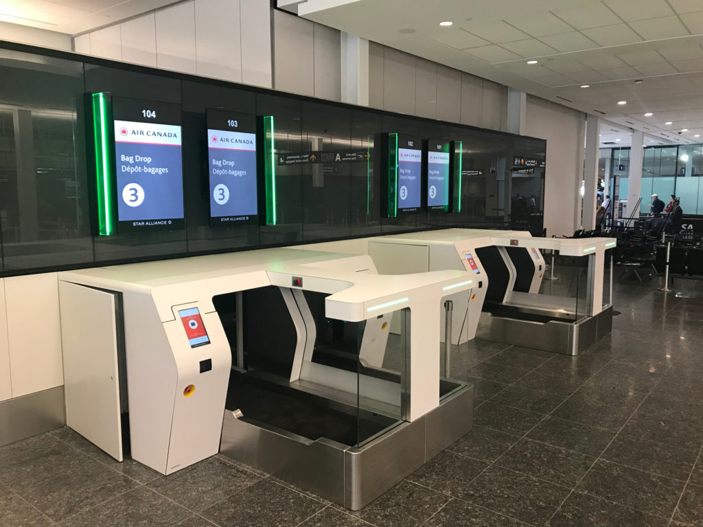 Materna bag-drop terminals go live at Montréal-Trudeau Airport