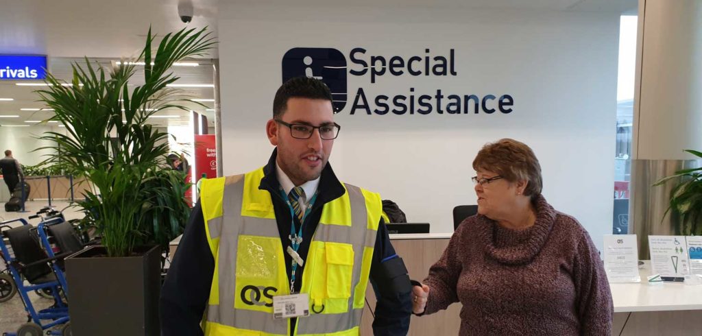 Bristol Airport introduces new solution for assisting visually impaired passengers Bristol Airport introduces new solution for assisting visually impaired passengers
