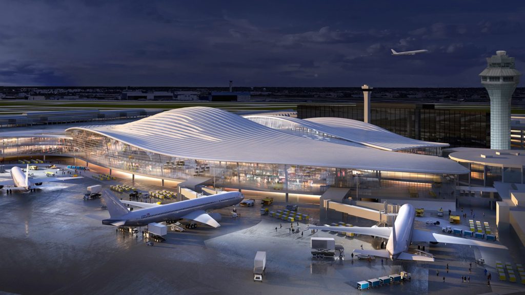 Shortlisted designs unveiled for new O’Hare International terminal