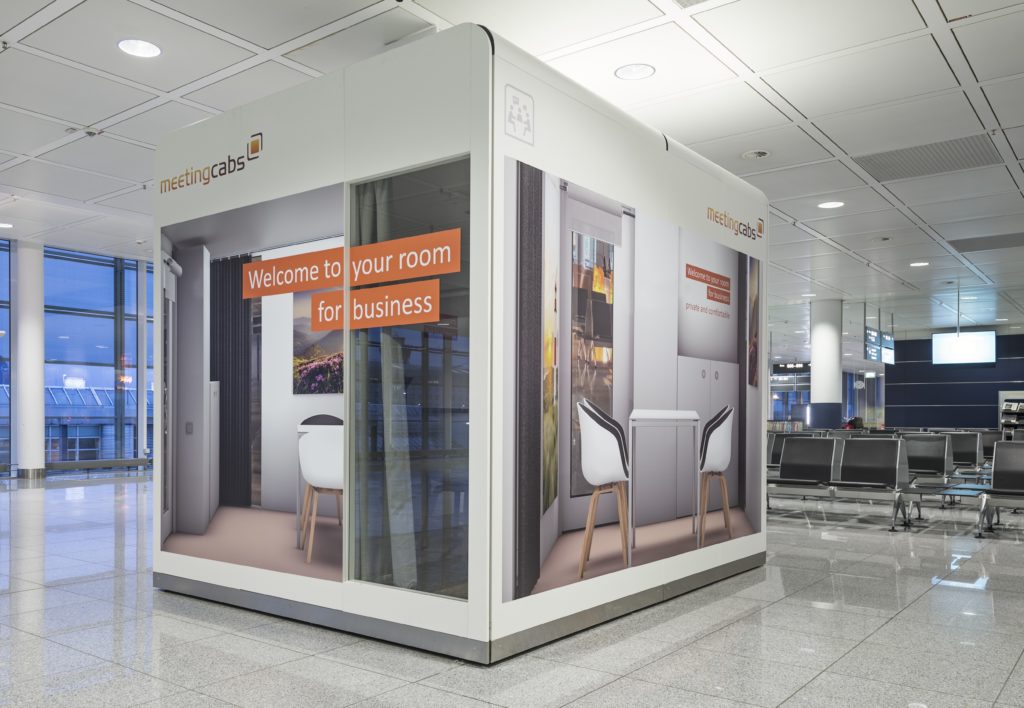 Pop-up business cabin opened at Munich Airport T2