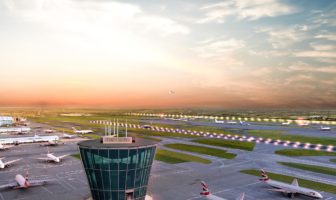 Heathrow Airport suspends all departures following drone sighting
