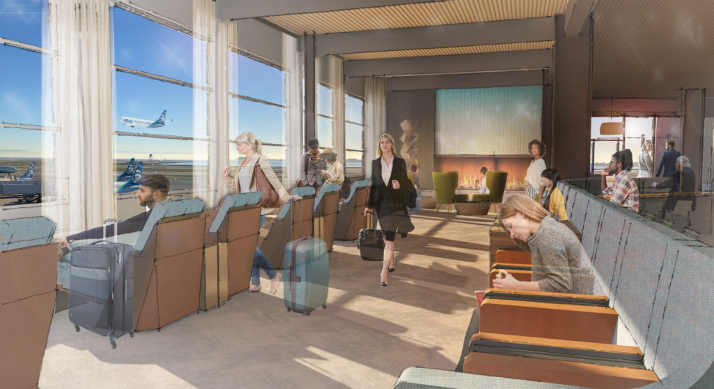 Alaska Airlines reveals latest lounge development at San Francisco Airport T2