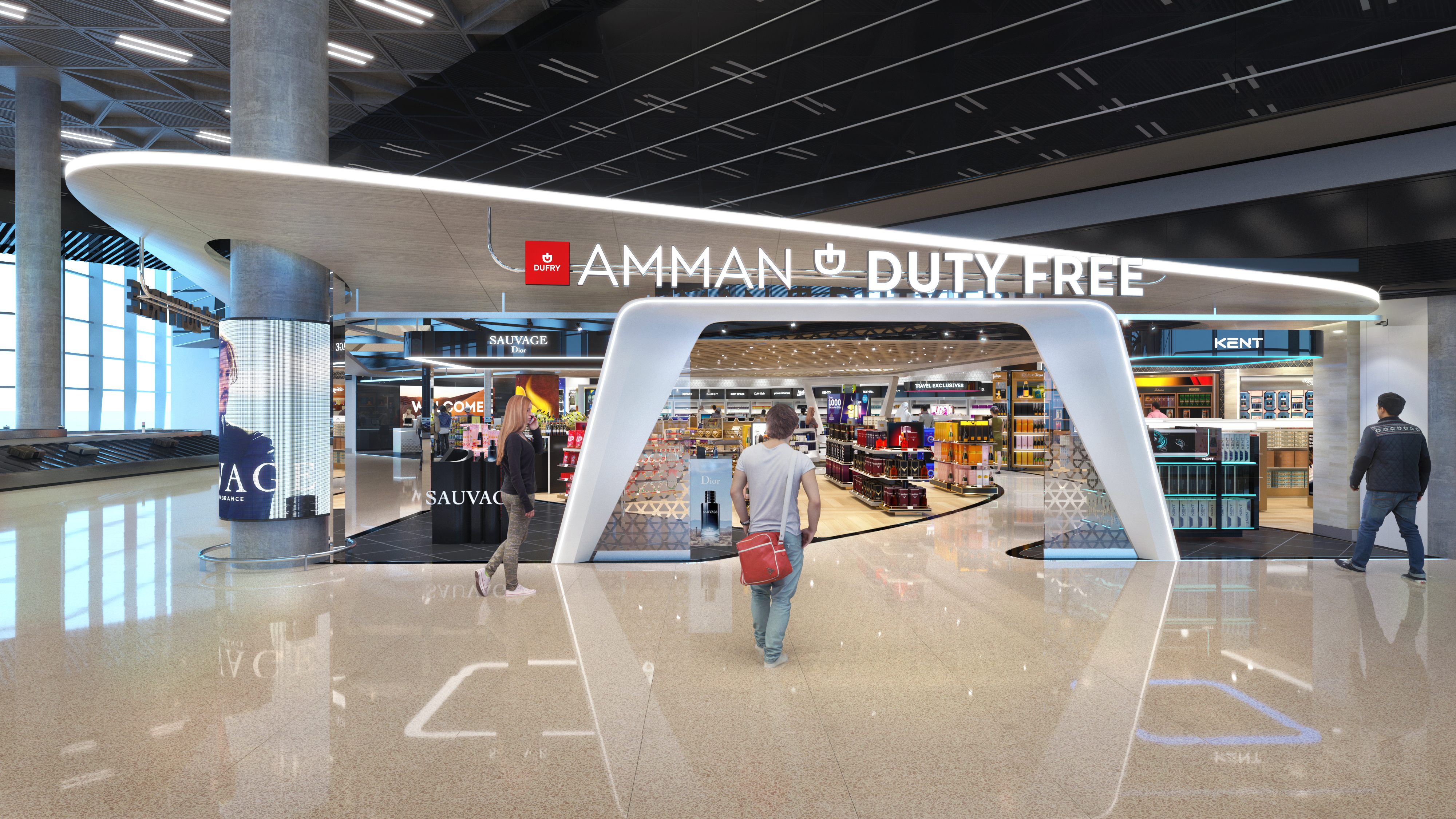 Jordan-themed arrivals store at Amman Queen Alia Airport - Passenger Terminal Today