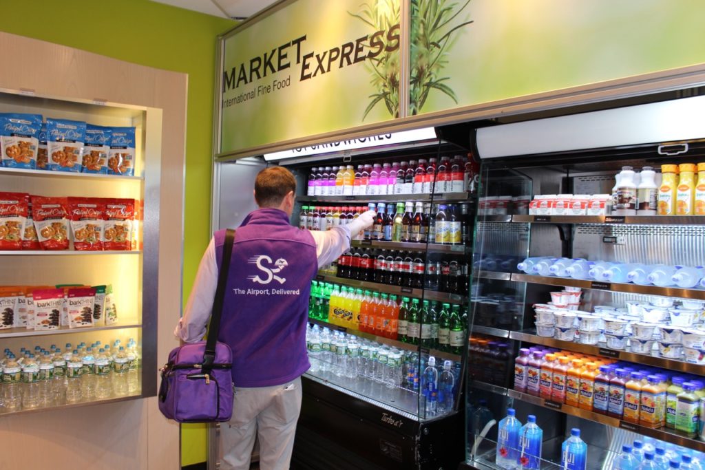 Mobile food ordering service available at HMSHost airport restaurants across North America