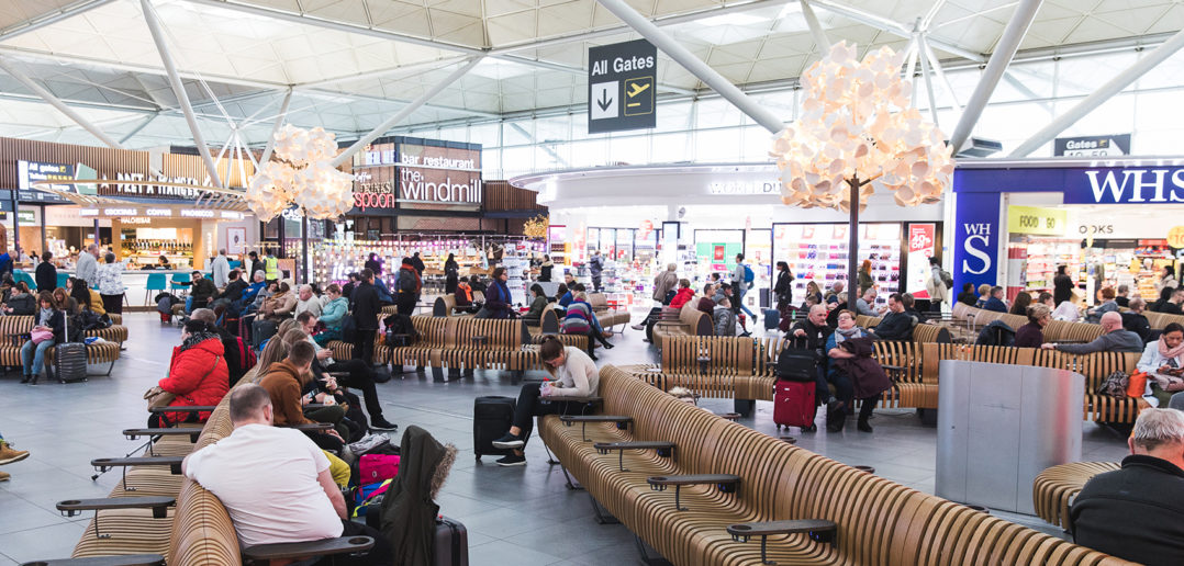 London Stansted Airport unveils new departure lounge seating