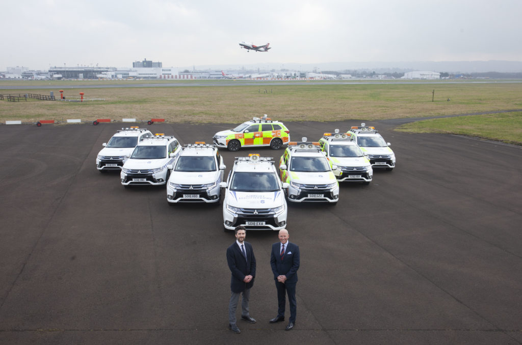Plug-in hybrid vehicles added to Glasgow Airport’s ground fleet