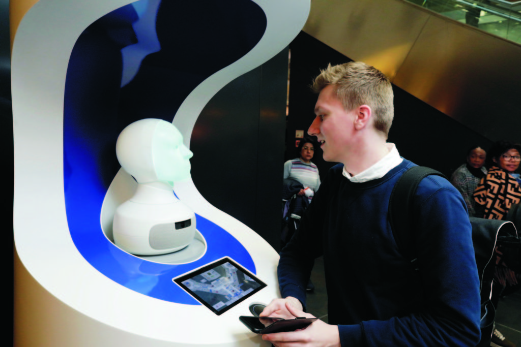 Robotic concierge to help travelers at Frankfurt Airport