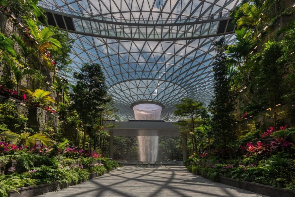 Public given first glimpse of newly developed Jewel Changi Airport complex