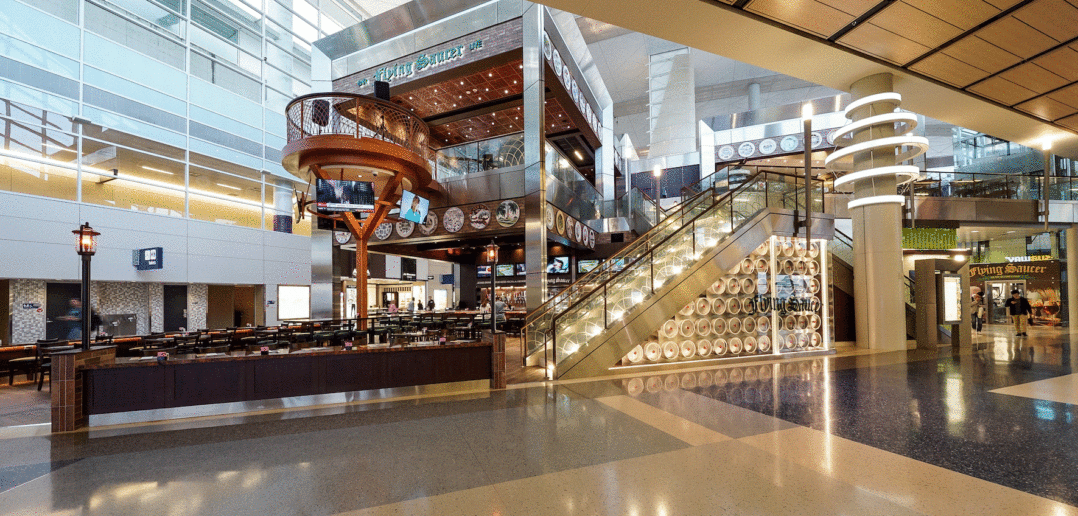 Flying Saucer Draught Emporium lands at DFW Passenger Terminal Today