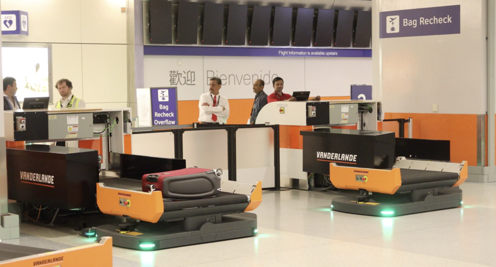 DFW International Airport trials baggage handling technology