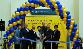 Silicon Valley’s airport celebrates opening of additional boarding gates