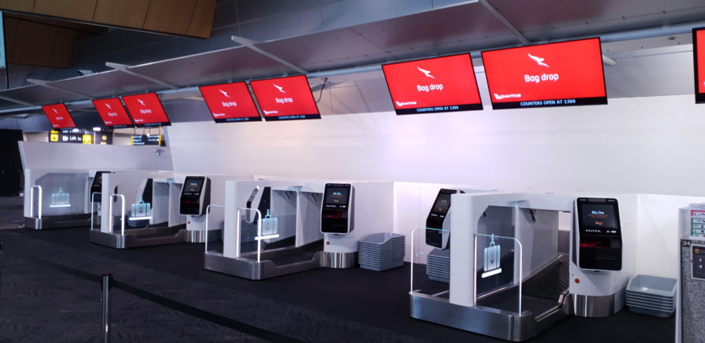 ICM bag-drop units installed for international travelers at Wellington Airport