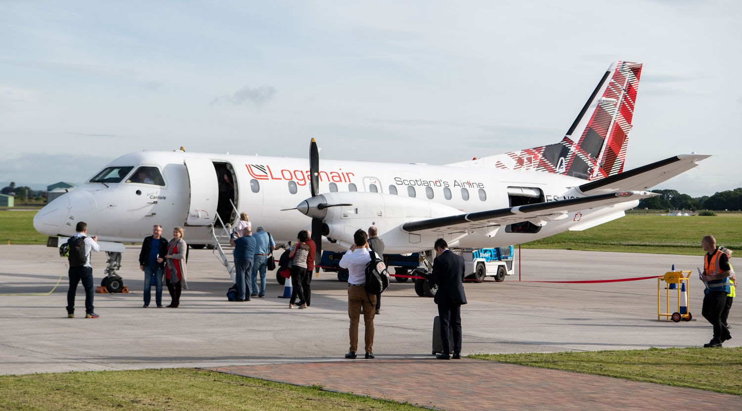 Carlisle Lake District Airport opens to commercial flights Passenger