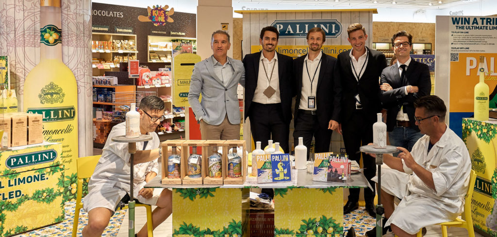 Heinemann and Pallini promote Limoncello at Bologna