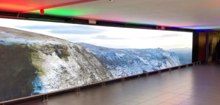 Dublin Airport video installation