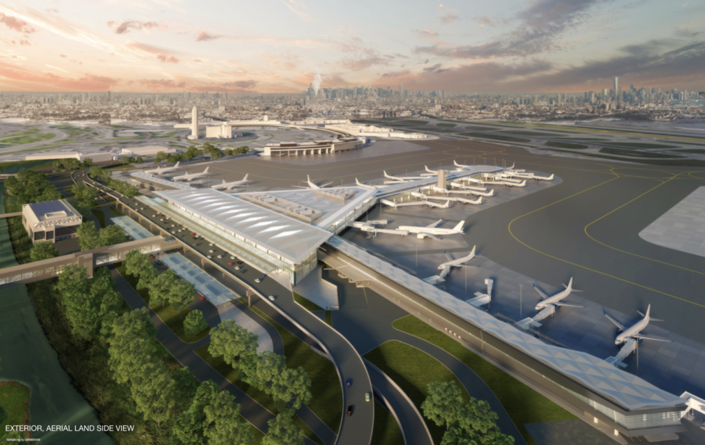 Newark Airport’s terminal redevelopment program reaches construction milestone Newark Liberty