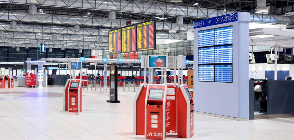 Prague updates passengers on terminal changes