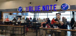 St Louis Blues back airport restaurant