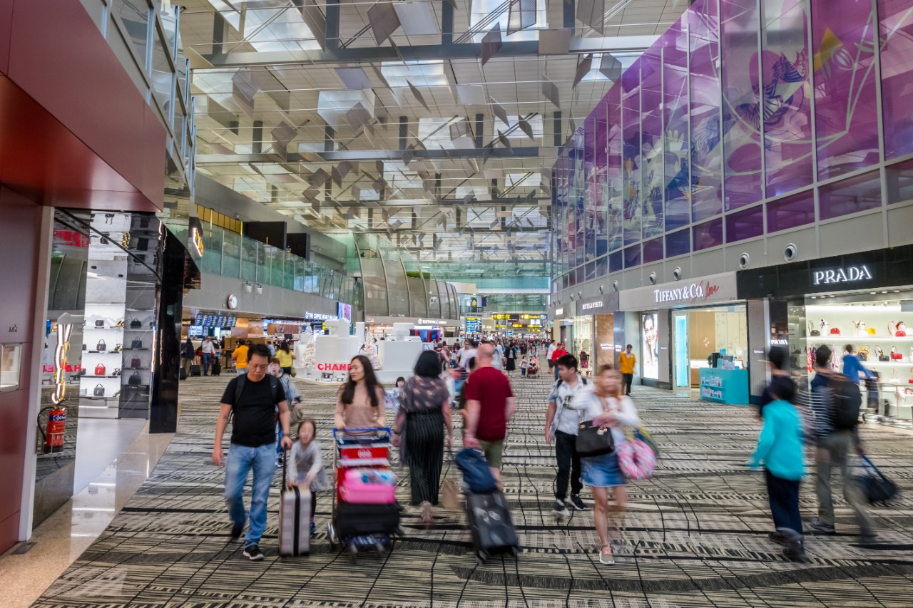 Changi Airport Terminals 1 and 3 reopen to the public, shops