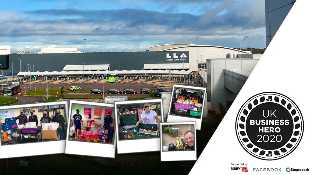 London Luton Airport recognized as a UK business hero London Luton