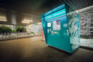 Riga Airport opens new contactless Covid-19 testing point