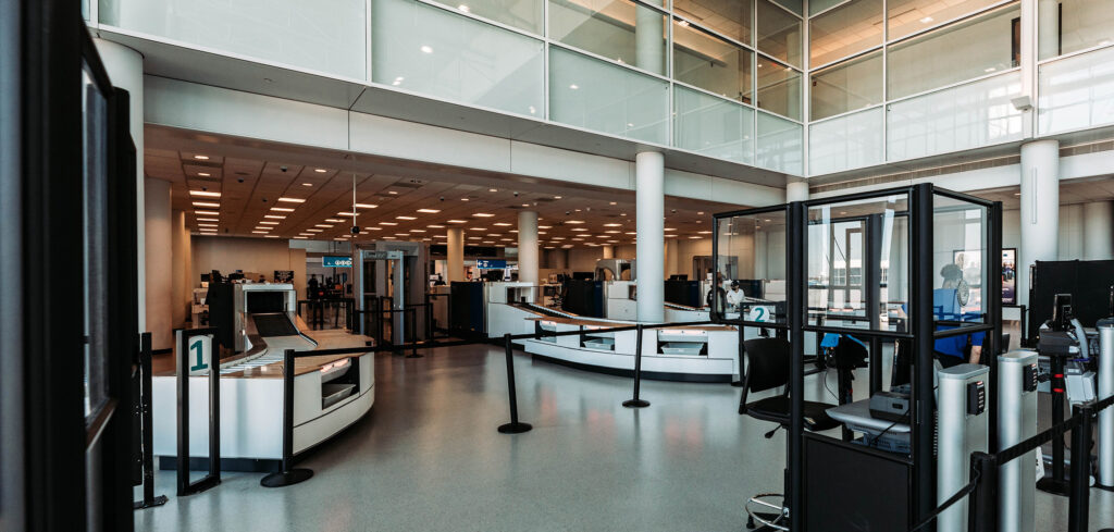Charlotte updates checkpoints with Vanderlande systems