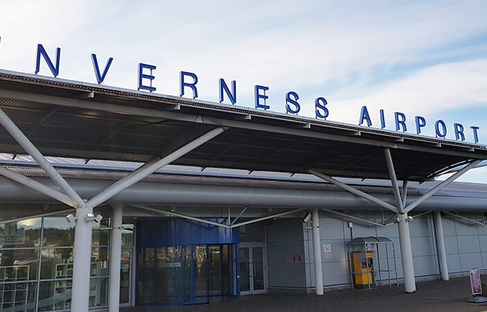 are dogs allowed in inverness airport