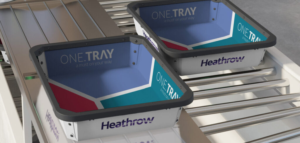 Heathrow trials new antibacterial security trays