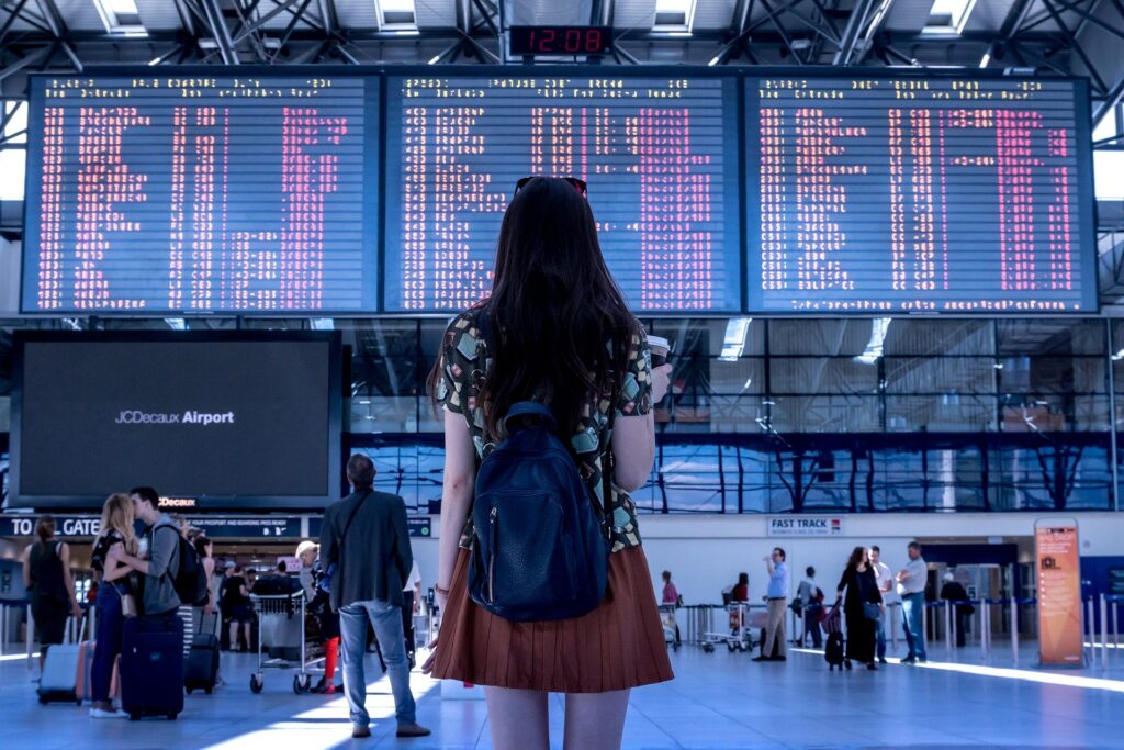 What role will audiovisual technologies play in transportation hubs post-pandemic?
