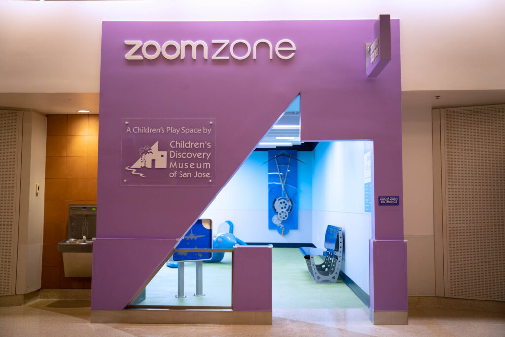 Mineta San José International Airport opens Zoom Zone play area