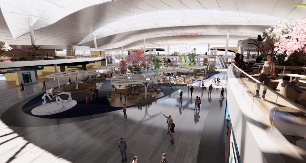 Nordic unveils winning interior design of Terminal 3B at Chongqing International Airport