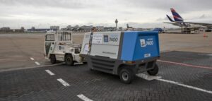 Electric ground equipment trialled at Schiphol airport