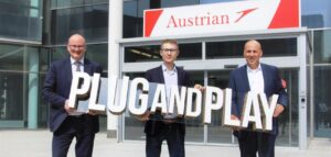 Vienna Airport, Austrian Airlines and Plug and Play collaborate on digitalizing aviation
