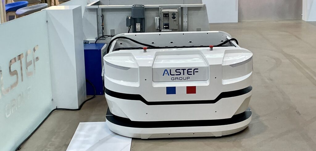 Alstef Group presents AGV alternative to traditional BHS at Passenger Terminal Expo