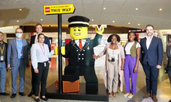 JFK Terminal 4 unveils life-size Lego model