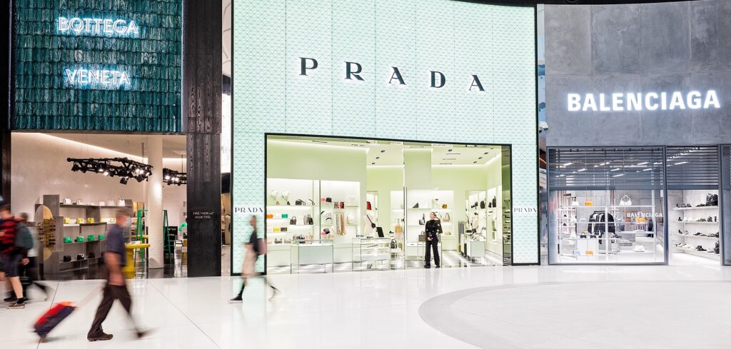 Prada heathrow terminal clearance 5