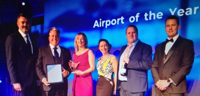 AGS Airports win two awards at the Scottish Transport Awards