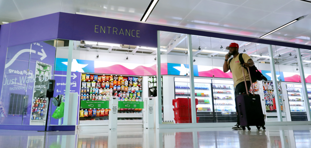 Frictionless stores open at DFW Airport